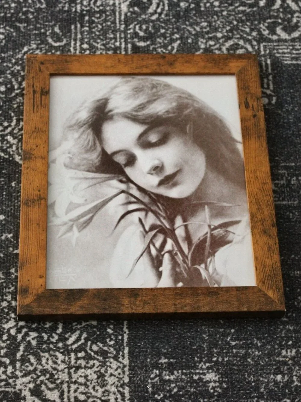 Lillian Gish Silent Film Actress Vintage Photo Print 8x10 Sepia Wall Decor Art